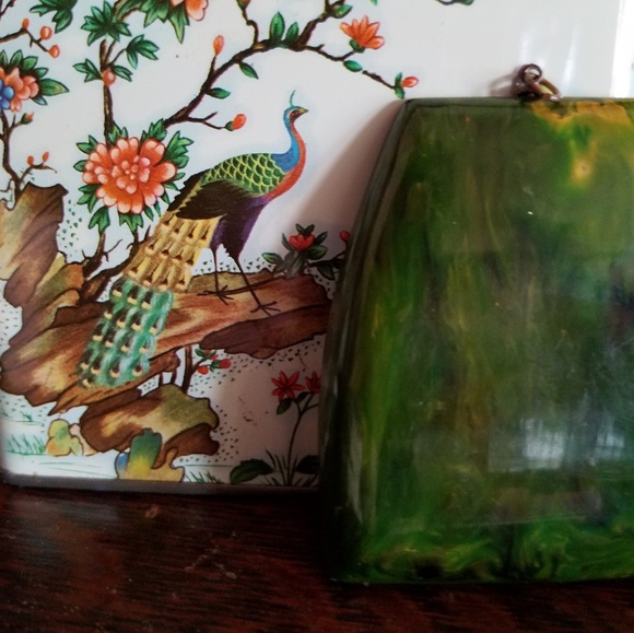 🐇🐰🐰🐤🐤Bakalite brooch - Picture 5 of 5